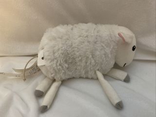 Ikea Leka Musical Lamb Sheep Soft Plush 6 " Small Tiny White