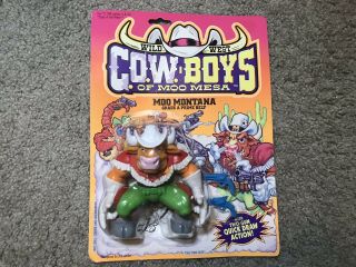1991 / Wild West Cow - Boys Of Moo Mesa Moo Montana Cowboys