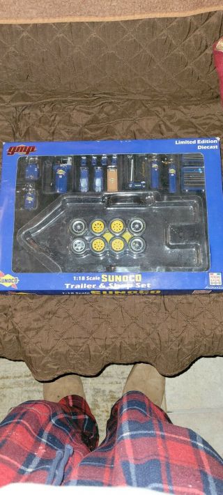 Gmp Sunoco Shop Set 1/18 Scale Limited Edition (missing Trailer)