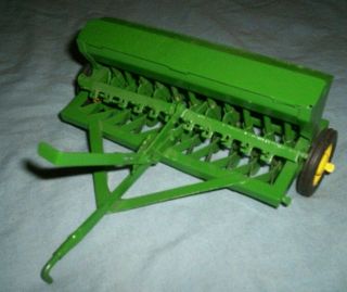 Vintage John Deere Carter Tru - Scale Drill/planter 1/16 Ertl Eska Farm Toy