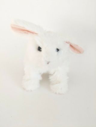 Furreal Friends Hop - N - Cuddle Electronic Bunny Rabbit White Plush Frf Hasbro