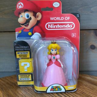Princess Peach World Of Nintendo 4 " Figure Series 1 - 3