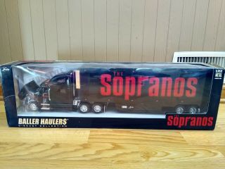 Jada Toys Rare The Sopranos Hbo Baller Haulers Semi Truck Trailer Diecast 1:32