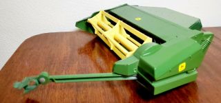 Vintage Ertl John Deere Mower Conditioner Farm Toy Implement,  1/16