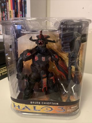 2008 Mcfarlane Toys Halo 3 Series 1 - Brute Chieftain Action Figure -