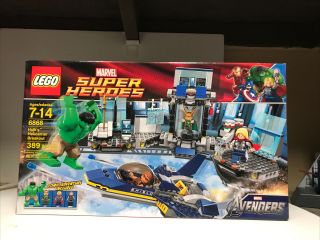Marvel Avengers Lego 6868 Hulk’s Helicarrier Breakout