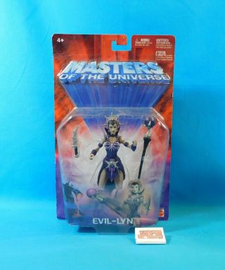 Evil - Lyn Action Figure Masters Of The Universe 2003 Mattel On Card