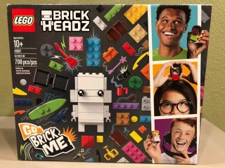 Lego Brickheadz Go Brick Me Lego 41597 708pieces Rare Retired