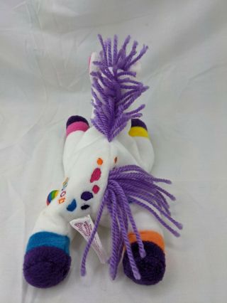 Lisa Frank Lollipop Horse Bean Plush Stuffins Stuffed Animal Toy 2