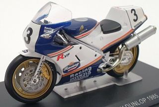 Altaya 1/24 Scale Model Motorcycle Al28016 - 1985 Honda 750 Joey Dunlop
