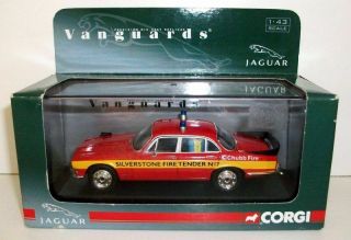 Vanguards 1/43 Va08614 Jaguar Xj12 Series 1 Silverstone Fire Tender