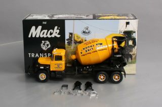 First Gear 19 - 2358 1:34 Bulldog Concrete Mack R - 600 Concrete Mixer W/ Hat Ln/box
