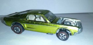 Vintage 1968 Custom Mustang Redline Hot Wheels Look