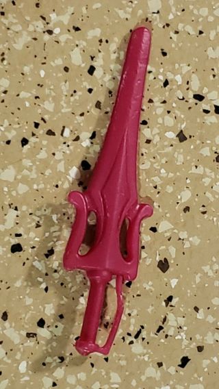 Awesome Vintage 1980s Masters Of The Universe Motu Prince Adam Pink Sword Only
