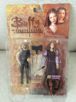 The Gift Dawn & Glory Moc Buffy The Vampire Slayer Action Figure Two - Pack 6 "