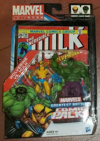 Wolverine Versus Hulk 181 Marvel 