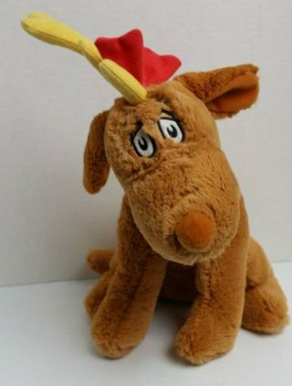 Kohls Cares The Grinch Dog Max Plush Reindeer Dr.  Suess Christmas 13 Inches