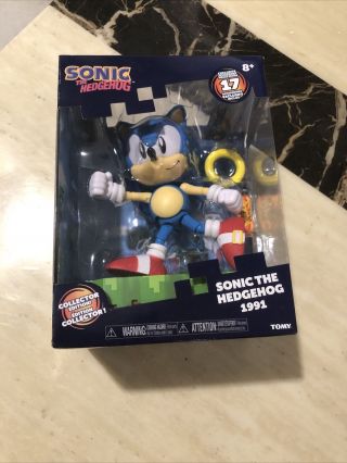 Sonic The Hedgehog 1991 Collector Edition Action Figure Euc