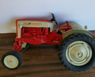 Hubley Ford 961 Powermaster Tractor Wide Front End 1/12 Scale Model Toy Diecast