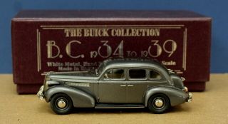 Brooklin Bc 003 1:43 1937 Buick Special 4 Door Sedan Gunmetatal Boxed Db