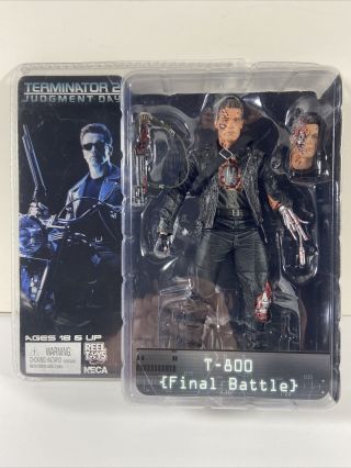 Neca Terminator 2 Judgement Day T - 800 Final Battle 7 " Figure