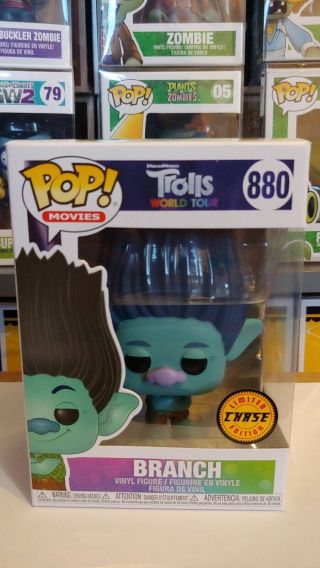 Funko Pop Movies - Trolls World Tour - Branch Chase Limited Edition