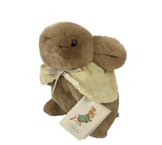 Mopsy Peter Rabbit By Eden Plush Bunny Beatrix Potter Plush Stuffed Tags 7 "