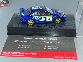 Rally 1/43 Ixo Prodrive Subaru Impreza Wrc Pierro Liatti Monte Carlo 1997