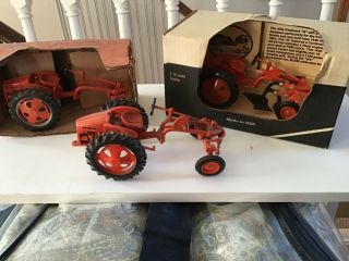 3 Scales Models Allis Chalmers “g” Toy Tractors