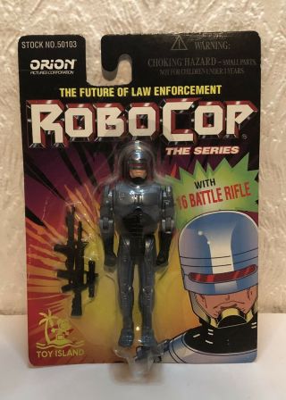 Robocop The Series 4 " Action Figure Toy Island 1995 Moc Vintage