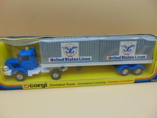 Corgi 1107 Container Truck - United States Lines (boxed)
