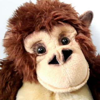 Fao Schwarz Gorilla Plush Stuffed Animal Chimp Ape Large Monkey 2011 Toys R Us