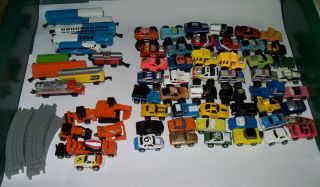 Vintage Galoob Lines Micro Machines,  Road Champs - Train Lines And More
