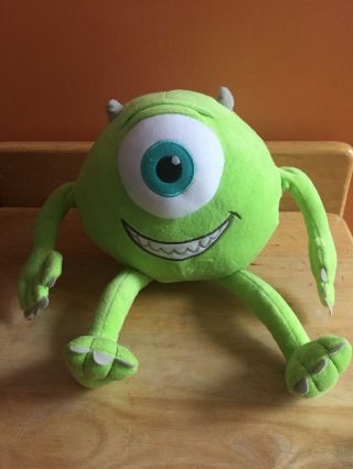 Disney Pixar Kohl’s Cares Monsters Inc Mike Wazowski Plush Stuffed Toy 13”