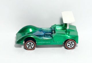 Hot Wheels Redline Chaparral 2g Green Hong Kong With Wing