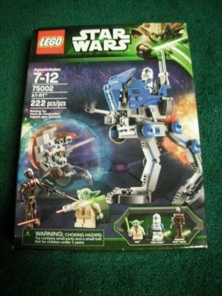 2013 Lego Star Wars Building Toy 75002 At - Rt Yoda Clone Trooper Droid