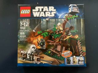 Lego Star Wars Ewok Attack Set 7956 - /