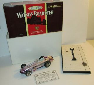 Carousel 4405 1 Watson Roadster 56 Jim Hurtubise 1960 Indianapolis 500 Mib