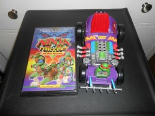 Teenage Mutant Ninja Turtle Shredder Mobile Nitro Car - 1991 Vehicle