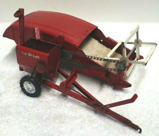 Vintage 1950s 1/16 Carter Tru Scale Combine Pressed Steel Farm Toy