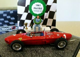 1/43 Vitesse/quartzo (portugal) Ferrari 156 F1 Phil Hill World Champion 1.  Mib.