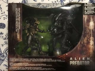 Alien & Predator Movie Maniacs Series 5 Deluxe Boxed Set Mcfarlane Toys Mib Rare