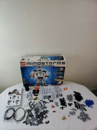 Lego Mindstorms Nxt 2.  0 Cables Parts Lego (not 100 Complete) W/ Box