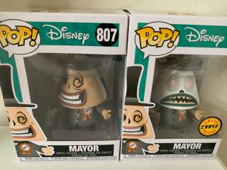Funko Pop The Nightmare Before Christmas Mayor Chase And Common