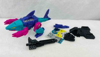 Transformers G1 Seacon Overbite Complete With Sticker Sheet