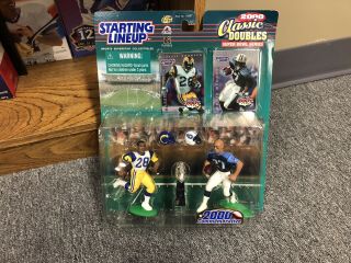 Starting Lineup 2000 Classic Doubles Marshall Faulk And Eddie George