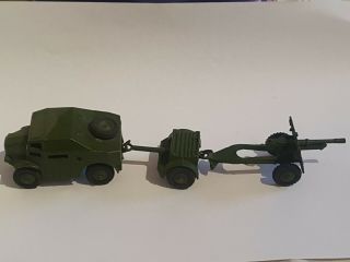 Dinky Meccano Diecast Toys No 688 Field Artillery Tractor Gun Set No Box