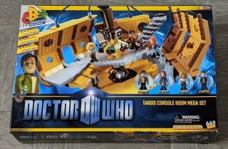 Doctor Who Tardis Console Room Mega Set Dr Cb River Rory Amy 4 Figures