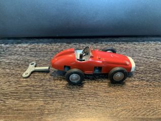 Vintage Schuco Micro Racer 1043 Mercedes W/key