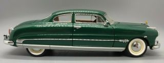 Franklin 1:24 1951 Hudson Hornet 2 - Door Coupe Green Read